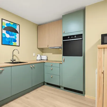 Апартаменти Scandinavian Design In Authentic Nordnes Берген