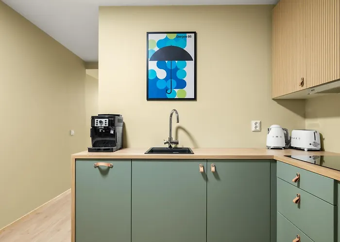 Apartment Scandinavian Design In Authentic Nordnes